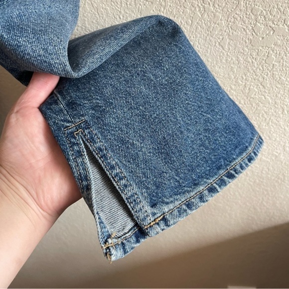 Free People We the Free Free People Rocky Mountain Straight Leg Puddle Jeans - Picture 8 of 13